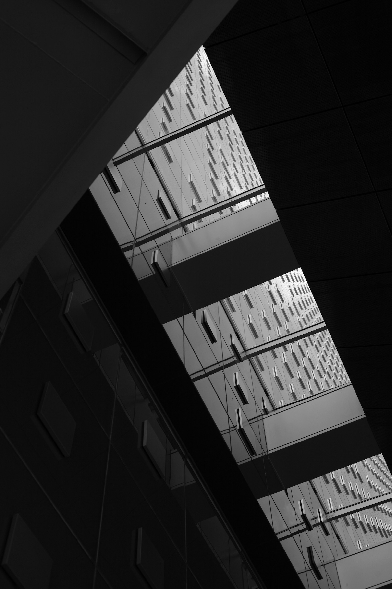 Détail graphique d’une architecture contemporaine